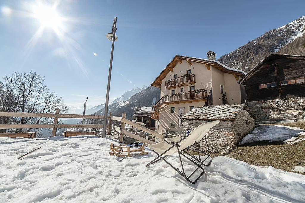Bed and Breakfast Alpe Rebelle Bionaz Екстер'єр фото